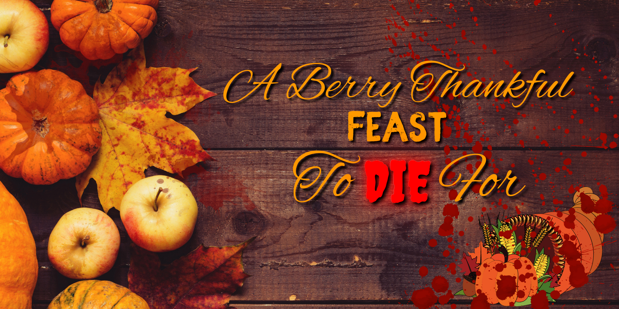 Murder Mystery for Thanksgiving