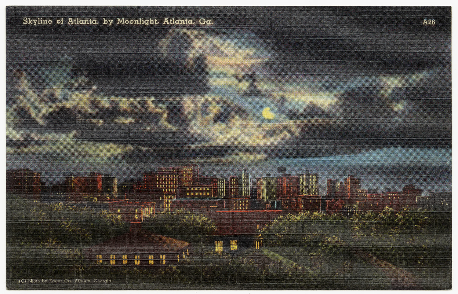 The Atlanta skyline
