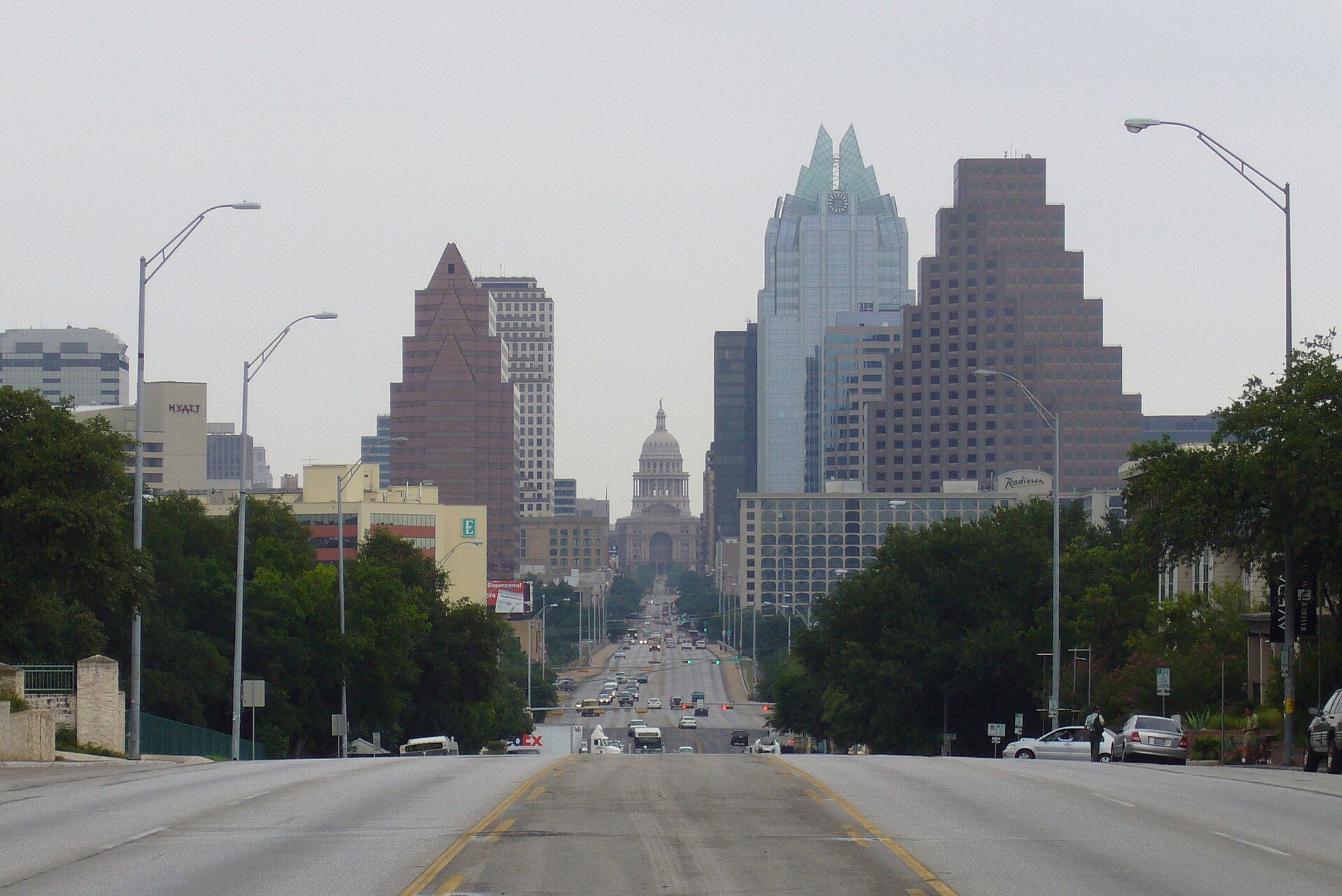 The Austin skyline