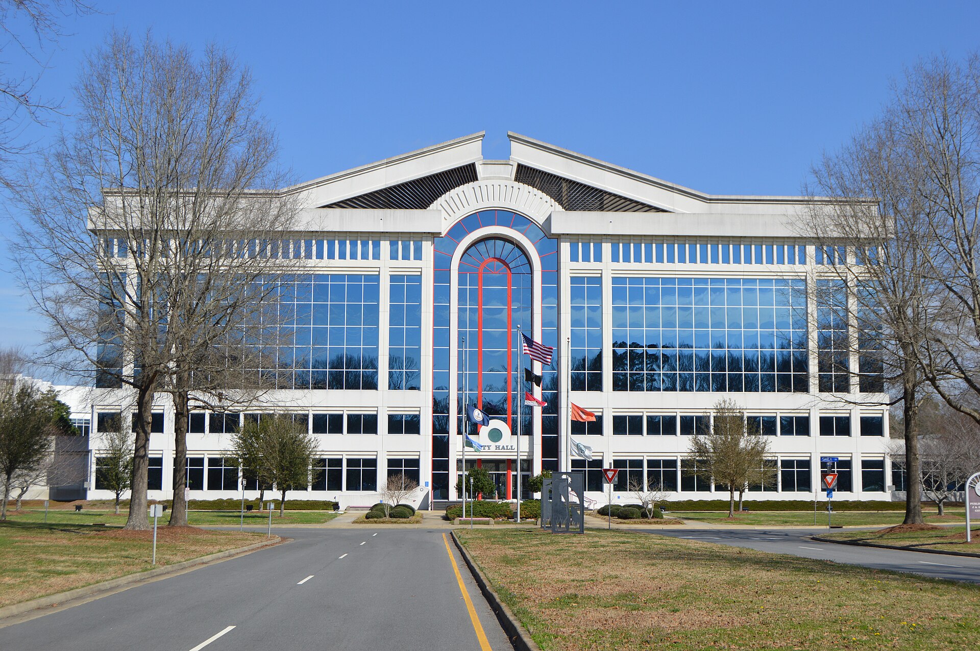The Chesapeake skyline