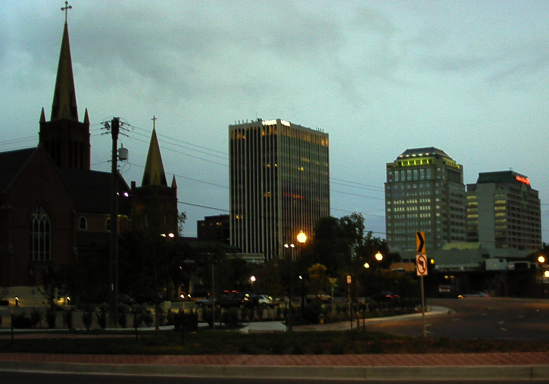 The Colorado Springs skyline