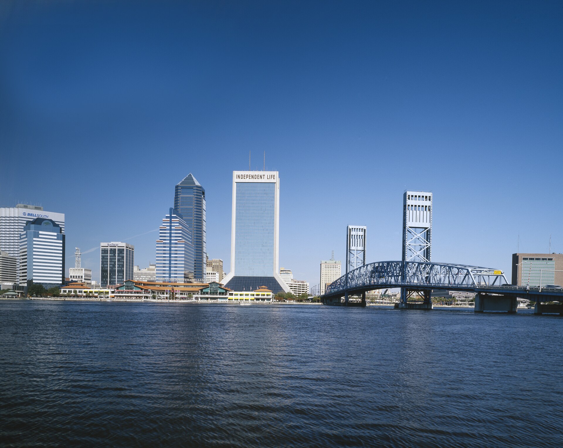 The Jacksonville skyline