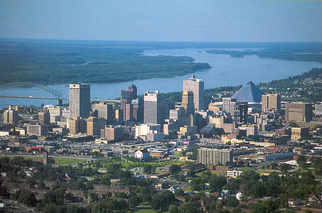 The Memphis skyline