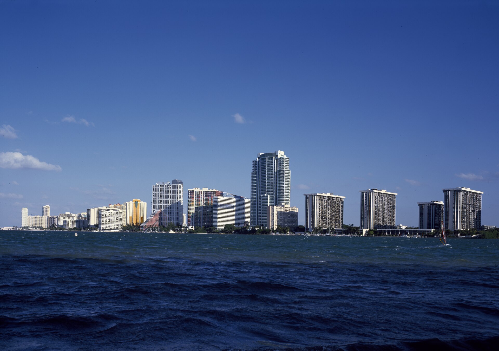 The Miami skyline