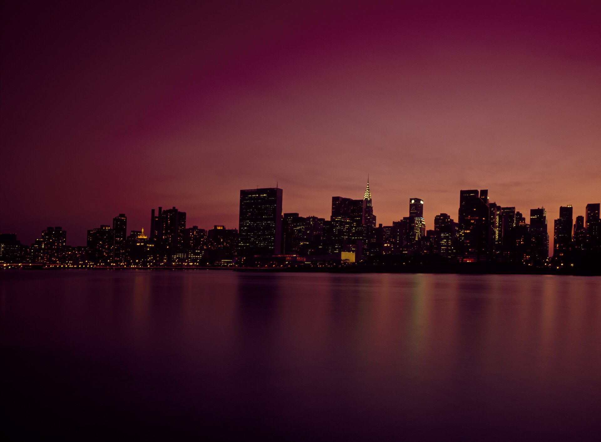 The New York skyline
