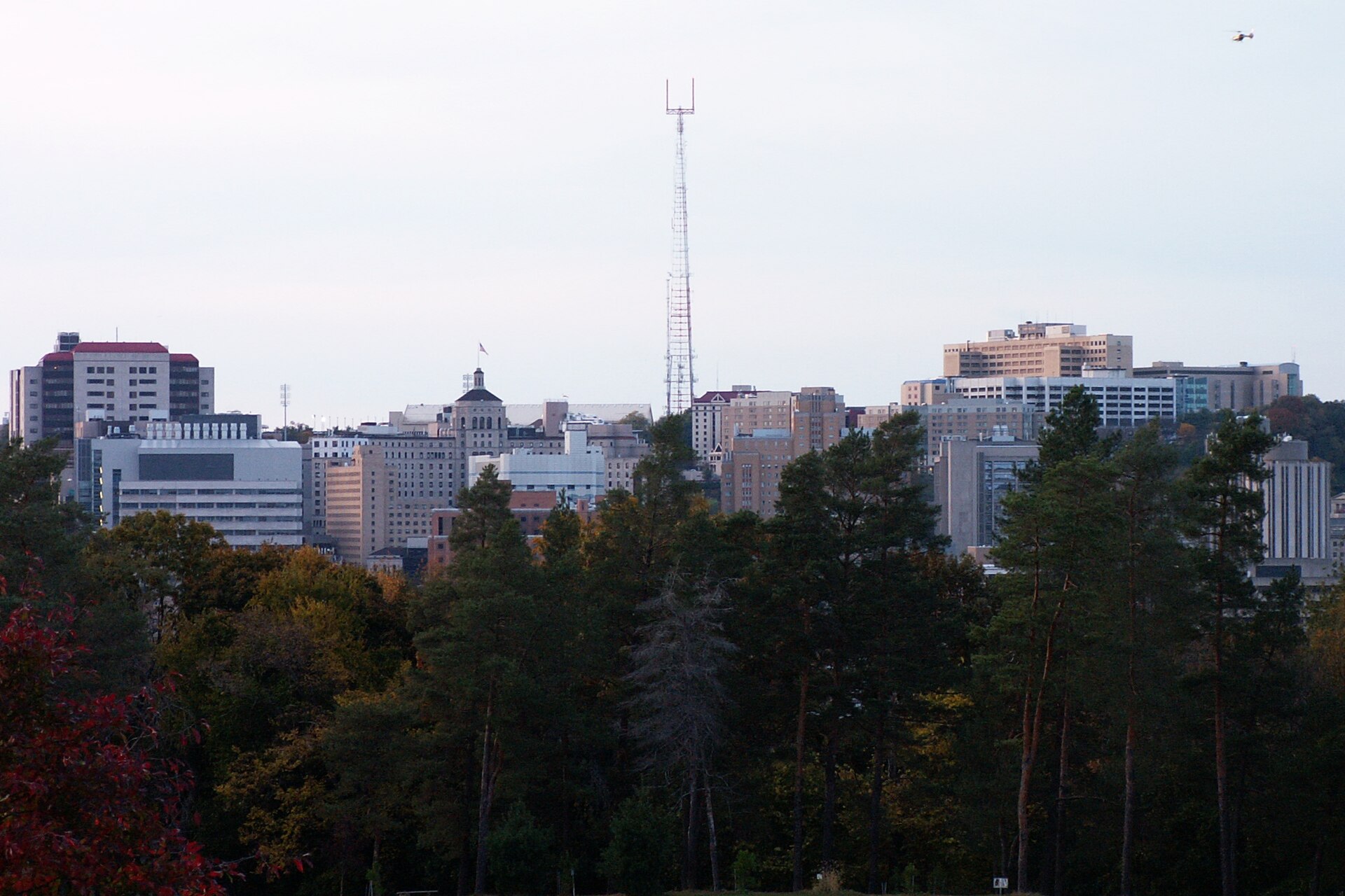 The Oakland skyline