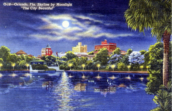 The Orlando skyline