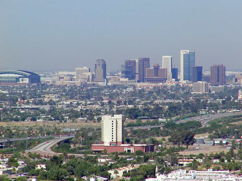 The Phoenix skyline