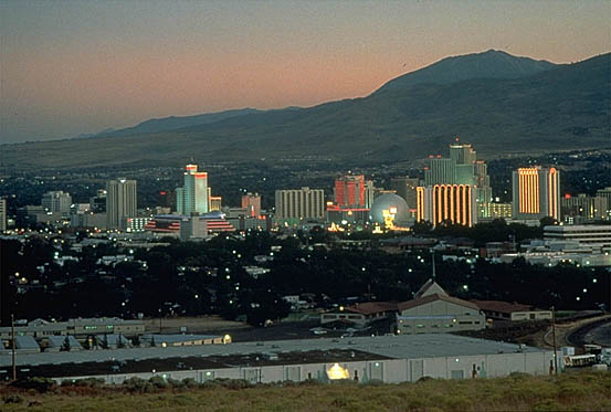 The Reno skyline