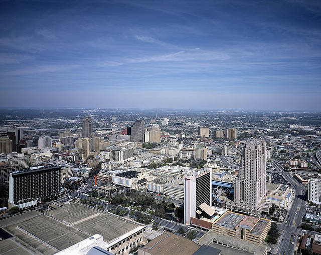 The San Antonio skyline