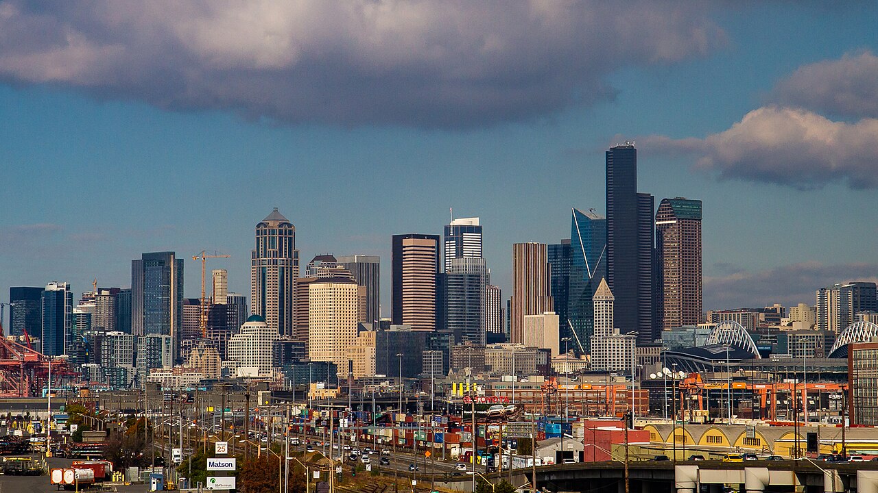 The Seattle skyline