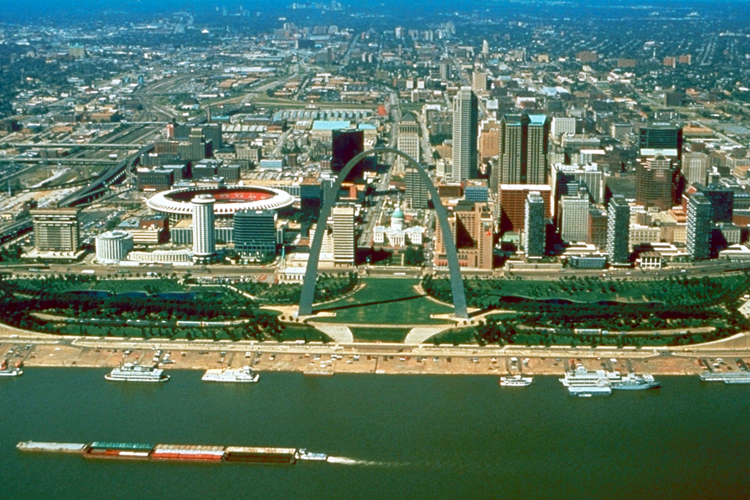 The St. Louis skyline
