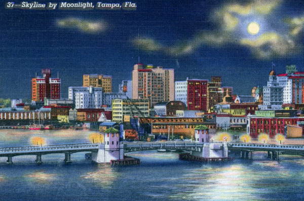 The Tampa skyline
